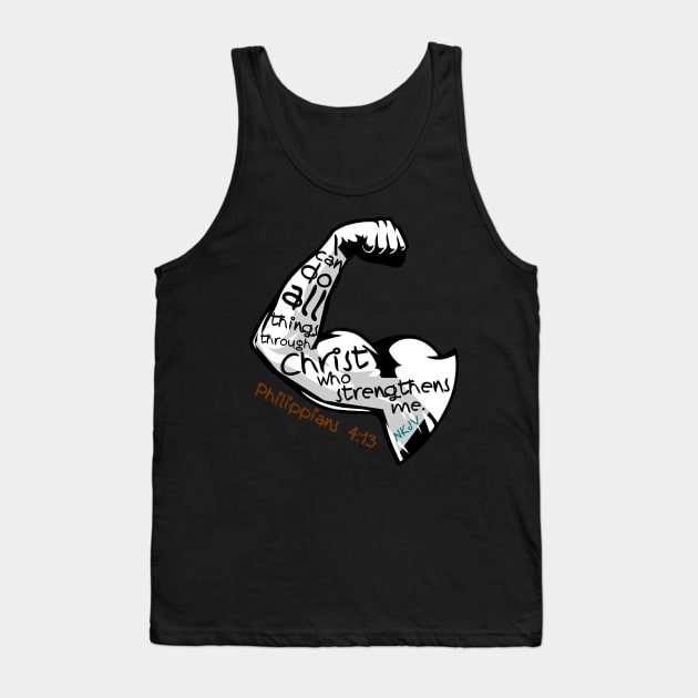 Bible verse Tank Top by denissmartin2020